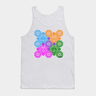 overlord picnic totonac skull wallpaper ecopop Tank Top